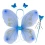 Набор Бабочки Карнавальный 50х38см (голубой) купить в интернет магазине подарков ПраздникШоп
