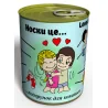 Консервированные носки для любимого "Love is...", 1 пара