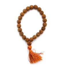 Браслет-чётки из рудракши (D0.9 см 23 бусины) купить в интернет магазине подарков ПраздникШоп