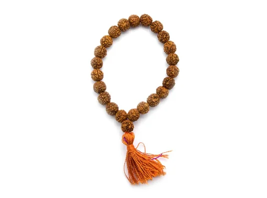 Браслет-чётки из рудракши (D0.9 см 23 бусины) купить в интернет магазине подарков ПраздникШоп