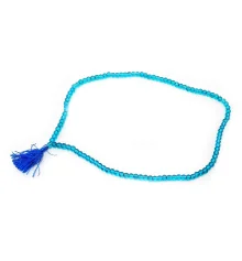 Четки стеклянные бирюзовые (D0.6 см 33 см) (108 бусин) купить в интернет магазине подарков ПраздникШоп