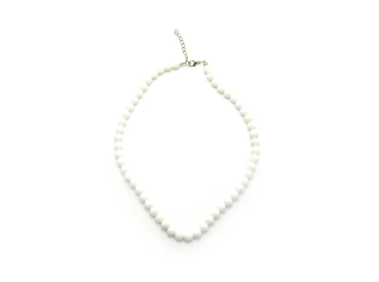 Бусы фарфоровые (D0.8 см) купить в интернет магазине подарков ПраздникШоп