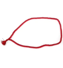 Четки стеклянные красные (D0.6 см 33 см) (108 бусин) купить в интернет магазине подарков ПраздникШоп