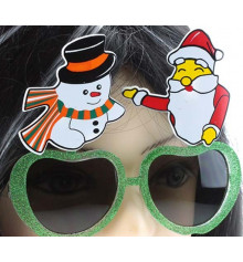 Очки  "Дед Мороз и Снеговик" купить в интернет магазине подарков ПраздникШоп