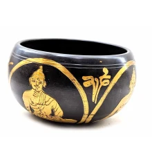Чаша поющая «Будда» (d-12 см h-6.5 см) (560 г) купить в интернет магазине подарков ПраздникШоп
