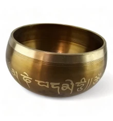 Чаша поющая бронзовая (18×16×8.6 см) купить в интернет магазине подарков ПраздникШоп