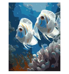 Картина по номерам Подводная пара  30Х40 (SS-1248) купить в интернет магазине подарков ПраздникШоп