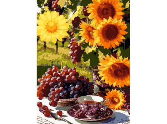 Картина по номерам Подсолнечное лето  30Х40 (SS-1255) купить в интернет магазине подарков ПраздникШоп