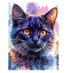 Картина по номерам Звездный кот  30Х40 (SS-1256) купить в интернет магазине подарков ПраздникШоп