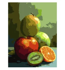 Картина по номерам Сочные фрукты  30Х40 (SS-1268) купить в интернет магазине подарков ПраздникШоп