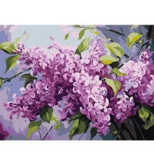 Картина по номерам Сиреневое цветение  30Х40 (SS-1272) купить в интернет магазине подарков ПраздникШоп