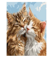 Картина по номерам Пушистые коты  30Х40 (SS-1277) купить в интернет магазине подарков ПраздникШоп