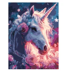 Картина по номерам Сказочный единорог  30Х40 (SS-1279) купить в интернет магазине подарков ПраздникШоп