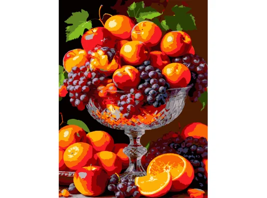 Картина по номерам Фруктовая палитра  30Х40 (SS-1282) купить в интернет магазине подарков ПраздникШоп