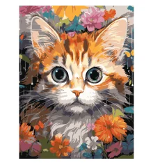 Картина по номерам Рыжий котенок  30Х40 (SS-1290) купить в интернет магазине подарков ПраздникШоп