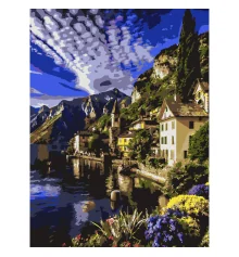 Картина по номерам Ночной город  30Х40 (SS-1293) купить в интернет магазине подарков ПраздникШоп