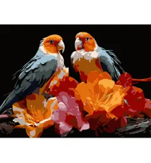 Картина по номерам Птичьего пара  30Х40 (SS-1298) купить в интернет магазине подарков ПраздникШоп