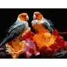 Картина за номерами Пташина пара  30Х40 (SS-1298)