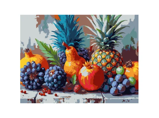 Картина по номерам Тропические фрукты  30Х40 (SS-1304) купить в интернет магазине подарков ПраздникШоп