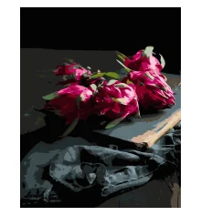 Картина по номерам Цветы на книге на черном фоне 40Х50 (AH1275) купить в интернет магазине подарков ПраздникШоп