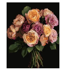 Картина по номерам Оранжевый букет на черном фоне 40Х50 (AH1279) купить в интернет магазине подарков ПраздникШоп