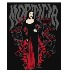 Картина по номерам ТМ SANTI Уэнсдэй Мортиша Аддамс 40х50 см купить в интернет магазине подарков ПраздникШоп