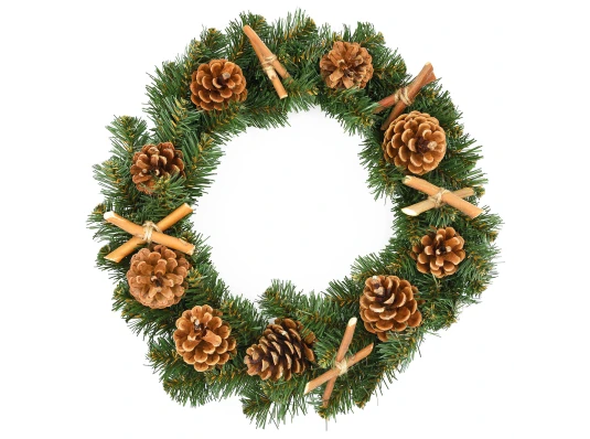 Венок Yes!Fun с украшением Рождественская ночь d--40см купить в интернет магазине подарков ПраздникШоп