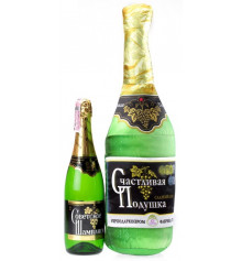 Подушка "Счастливое шампанское" купить в интернет магазине подарков ПраздникШоп