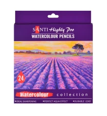 Набор акварельных карандашей "Santi Highly Pro" купить в интернет магазине подарков ПраздникШоп