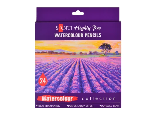 Набор акварельных карандашей "Santi Highly Pro" купить в интернет магазине подарков ПраздникШоп