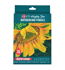 Набор акварельных карандашей "Santi Highly Pro" купить в интернет магазине подарков ПраздникШоп