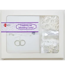 Набор для творчества "Свадебные открытки" купить в интернет магазине подарков ПраздникШоп