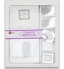Набор для творчества "Свадебные открытки" купить в интернет магазине подарков ПраздникШоп