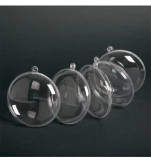 Набор пластиковых форм Santi Плоский шар 9 см 5 шт/уп купить в интернет магазине подарков ПраздникШоп