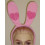 Ушки зайца с сердцем ( 2 цвета) купить в интернет магазине подарков ПраздникШоп
