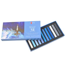 Пастель сухая художественная Santi Sea colours 12 цветов купить в интернет магазине подарков ПраздникШоп