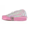 Пенал мягкий YES TP-24 ‘‘Sneakers with sequins‘‘ pink