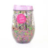 Тамблер-стакан YES з блискiтками Party, 300 мл