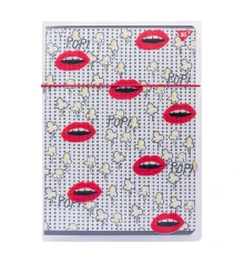 Тетрадь YES BBH Popcorn А4 48 листов клетка пластиковая папка с рисунком купить в интернет магазине подарков ПраздникШоп