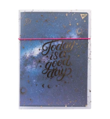 Тетрадь YES Cosmos А4 48 листов клетка пластиковая папка с рисунком купить в интернет магазине подарков ПраздникШоп