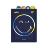 Папка-уголок YES А4 с фигурными разделителями Smiley World