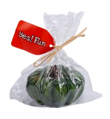 Свеча Yes! Fun Тыква зеленая 8х5см парафин купить в интернет магазине подарков ПраздникШоп