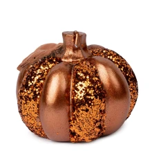 Свеча Yes! Fun Тыква 8х6см глиттер парафин купить в интернет магазине подарков ПраздникШоп