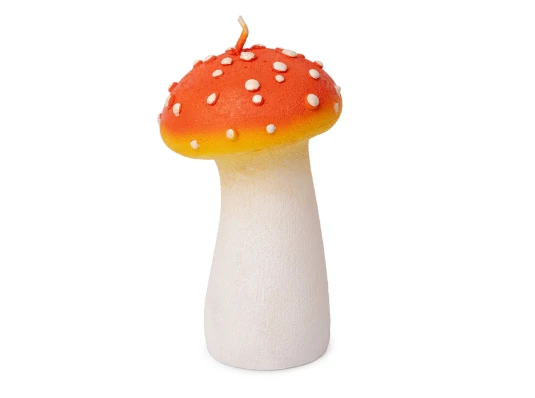 Свеча Yes! Fun Гриб мухомор светлый 12см парафин купить в интернет магазине подарков ПраздникШоп