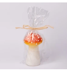 Свеча Yes! Fun Гриб мухомор светлый 9см парафин купить в интернет магазине подарков ПраздникШоп