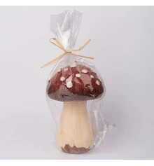 Свеча Yes! Fun Гриб мухомор 16см парафин купить в интернет магазине подарков ПраздникШоп