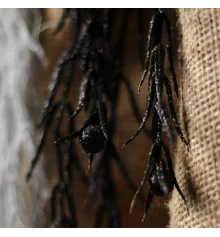 Ветка декоративная Yes! Fun Black Waterfall 114см черная купить в интернет магазине подарков ПраздникШоп