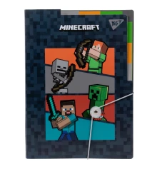 Папка YES А4 с 3 разделителями Minecraft купить в интернет магазине подарков ПраздникШоп