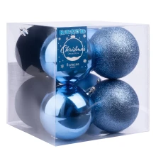 Набор новогодних шаров Novogod‘ko купить в интернет магазине подарков ПраздникШоп
