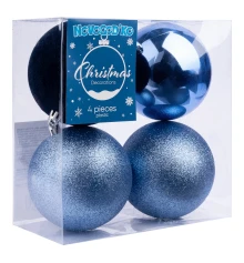 Набор новогодних шаров Novogod‘ko купить в интернет магазине подарков ПраздникШоп